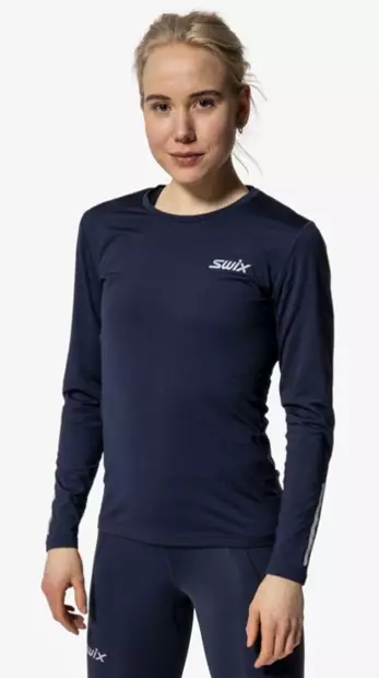 Swix Pace NTS LS Top naisten treenipaita tummansininen - Naisten treenivaatteet - 10015-23-75100 - 1