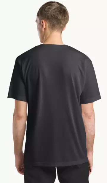 Jack Wolfskin Vonnan Tee miesten t-paita tummanharmaa - Miesten t-paidat - 40649939840 - 2