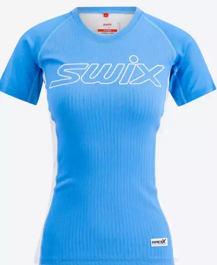 Swix RaceX Light Short Sleeve naisten treenipaita sininen - Naisten treenivaatteet - 10002-24-71011 - 1