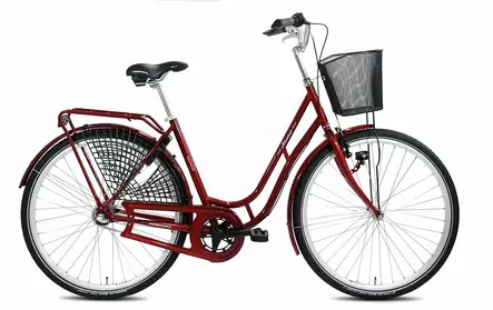 Helkama Ainotar 28" 7v polkupyörä punainen - Kaupunkipyörät - 6417492000922 - 1