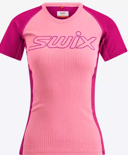 Swix RaceX Light Short Sleeve naisten treenipaita pinkki - Naisten treenivaatteet - 10002-24-92702 - 1