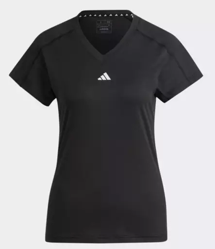Adidas WE MIN Tee naisten treenipaita musta - Naisten treenivaatteet - HN5543 - 1