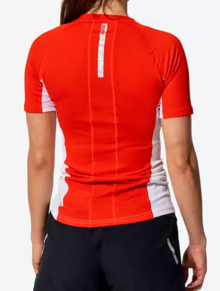 Swix Roadline RaceX SS naisten treenipaita valkoinen/punainen - Naisten treenivaatteet - 10023-23-00035 - 2