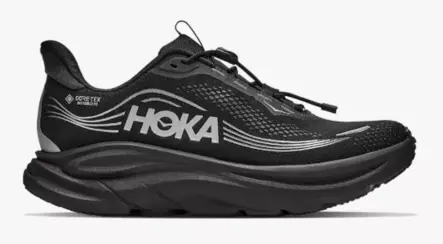 Hoka Clifton 11 GTX juoksukengät musta/hopea - Miesten juoksukengät - 1986059448 - 1