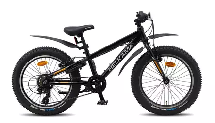 Helkama Scorpion 20" 7v polkupyörä musta - Lasten pyörät 12" - 20" - 6417492001349 - 1